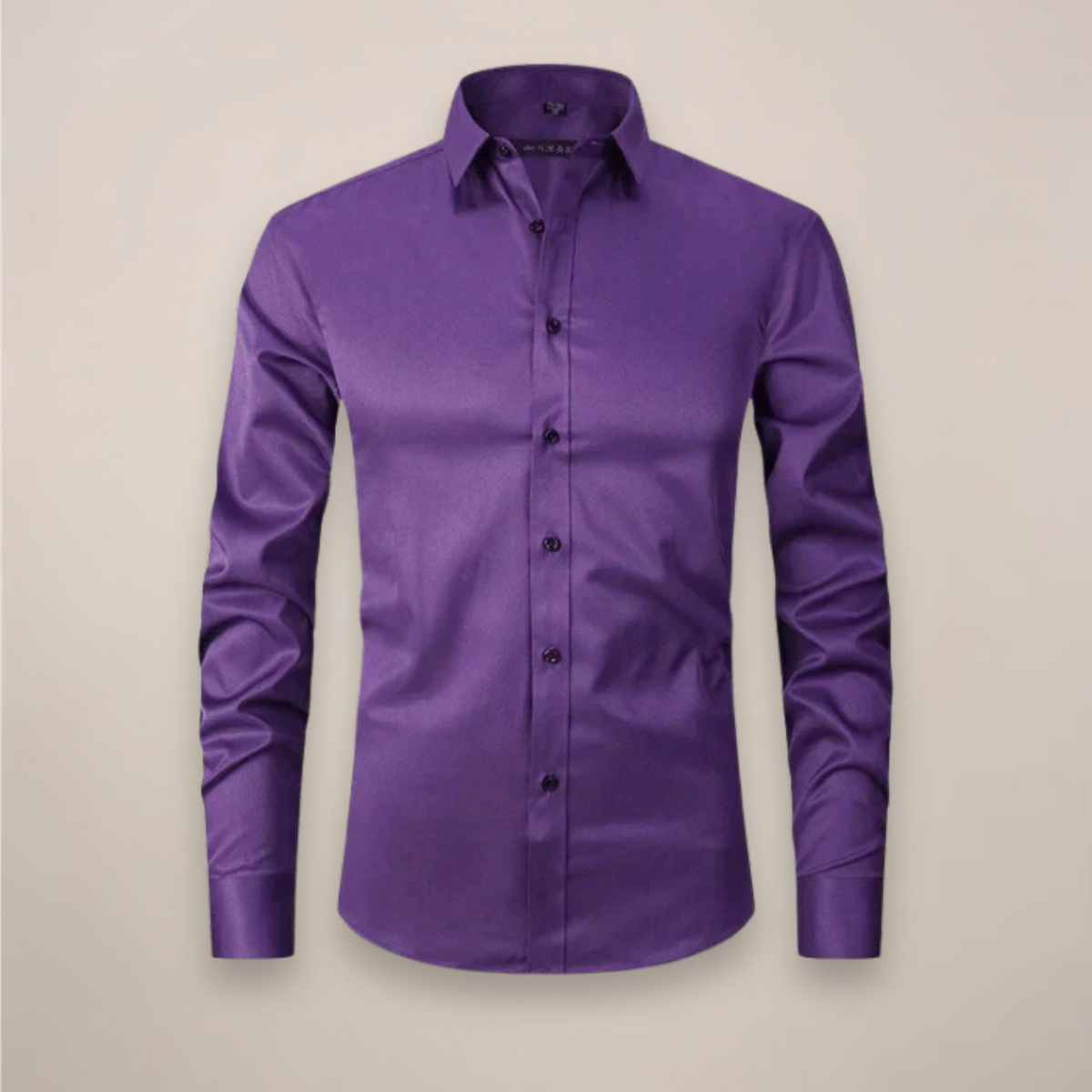 Men’s Casual Office Shirt, Slim Fit, Lightweight, Breathable, Comfortable Fabric