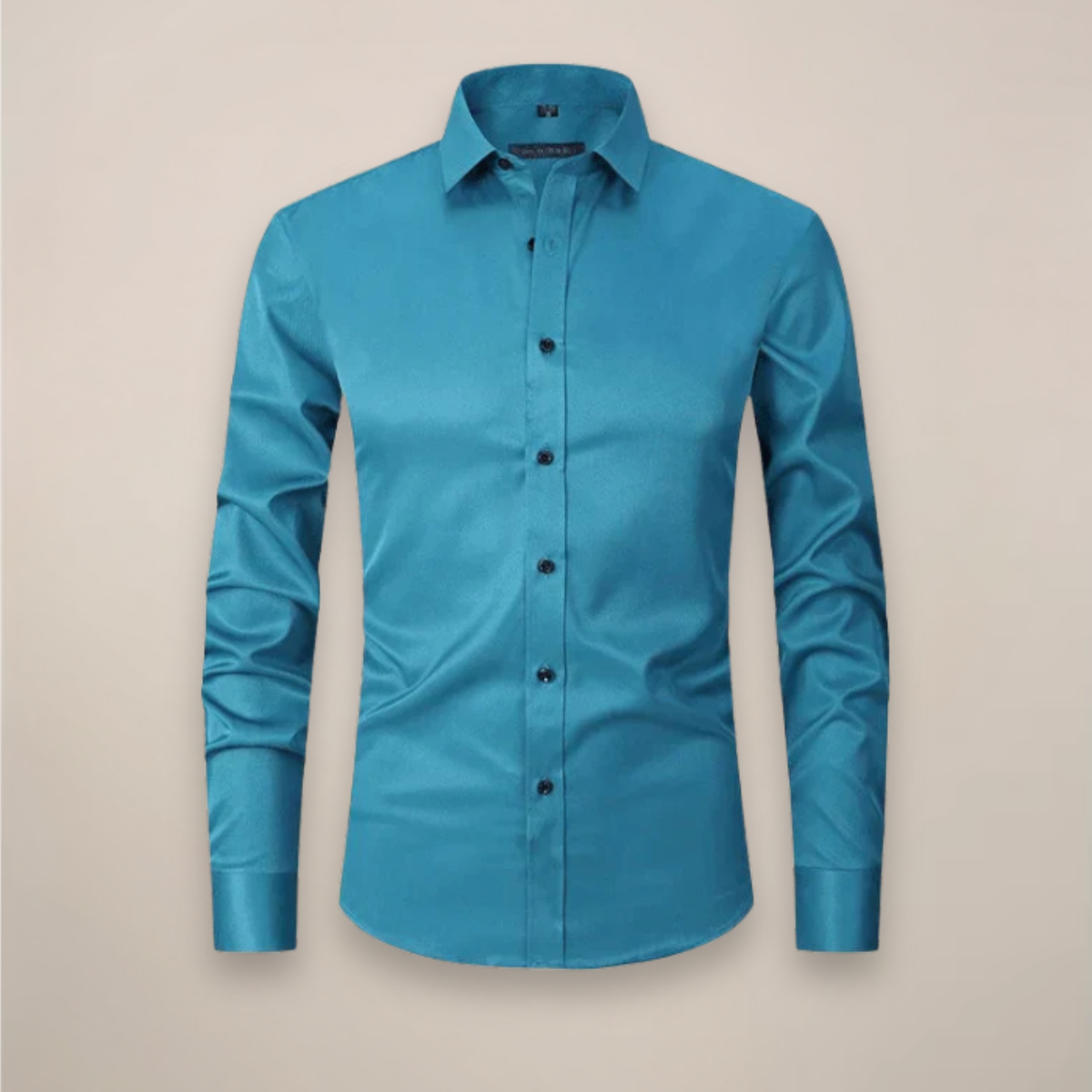 Men’s Casual Office Shirt, Slim Fit, Lightweight, Breathable, Comfortable Fabric