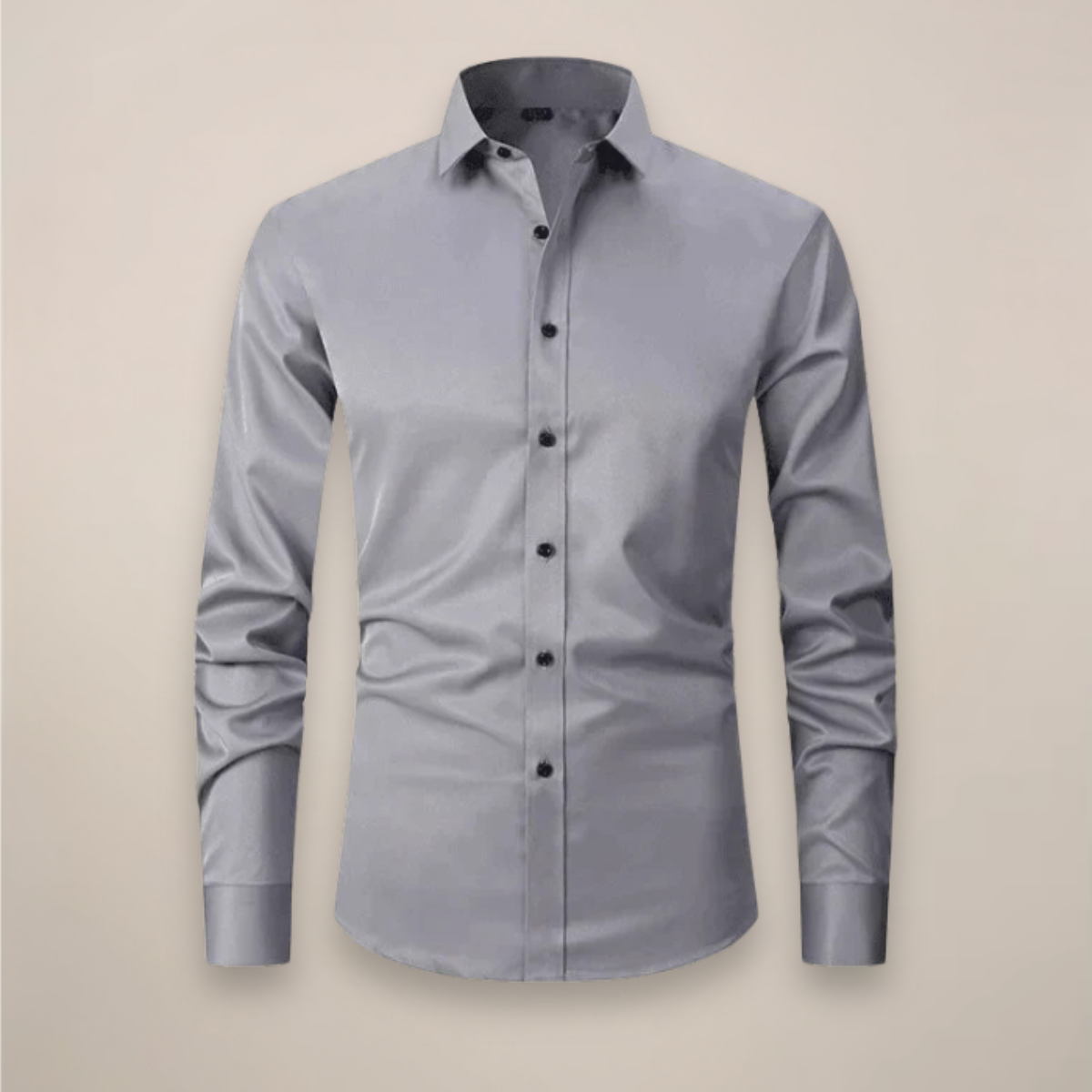 Men’s Casual Office Shirt, Slim Fit, Lightweight, Breathable, Comfortable Fabric
