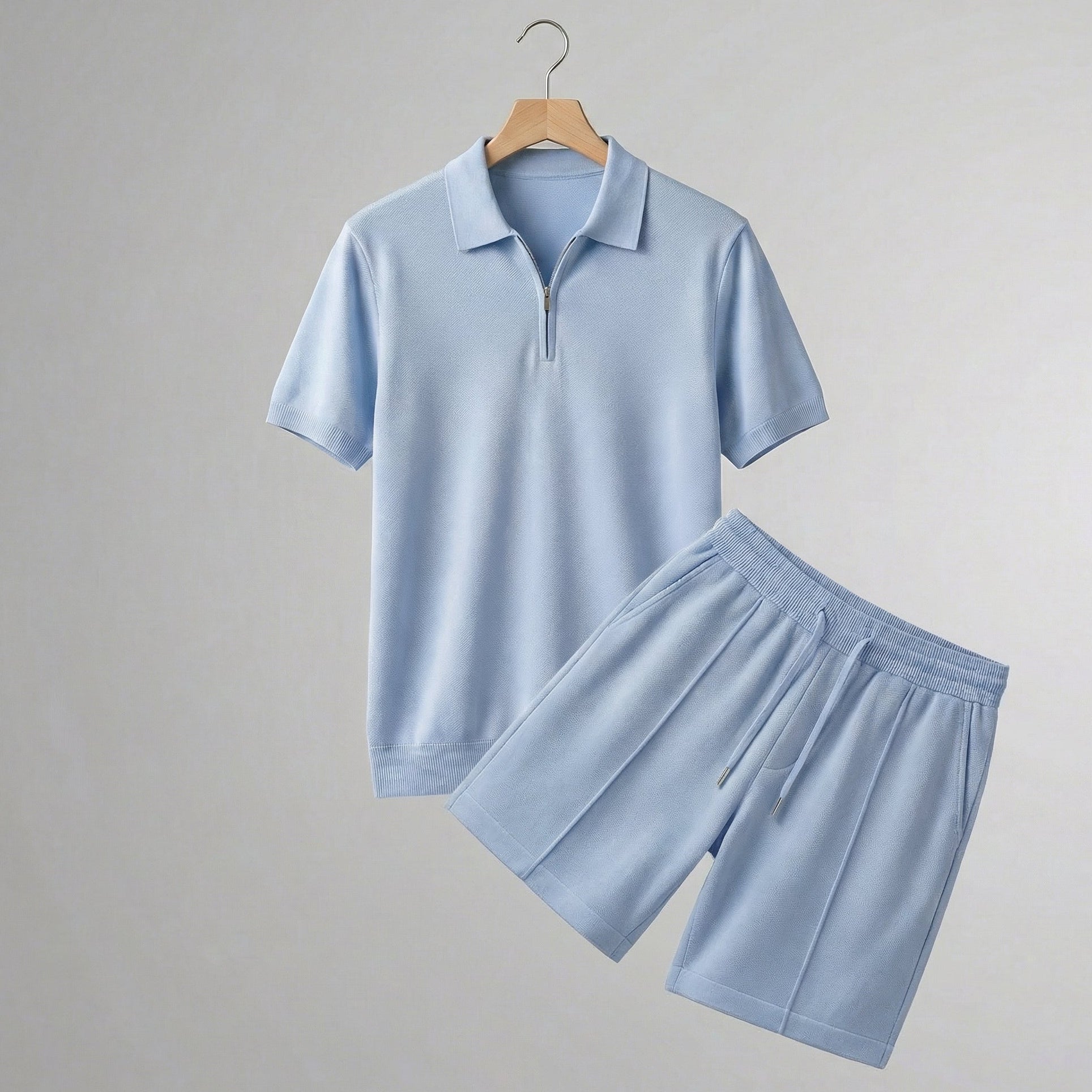 Polo a šortky set | ležérní bavlna