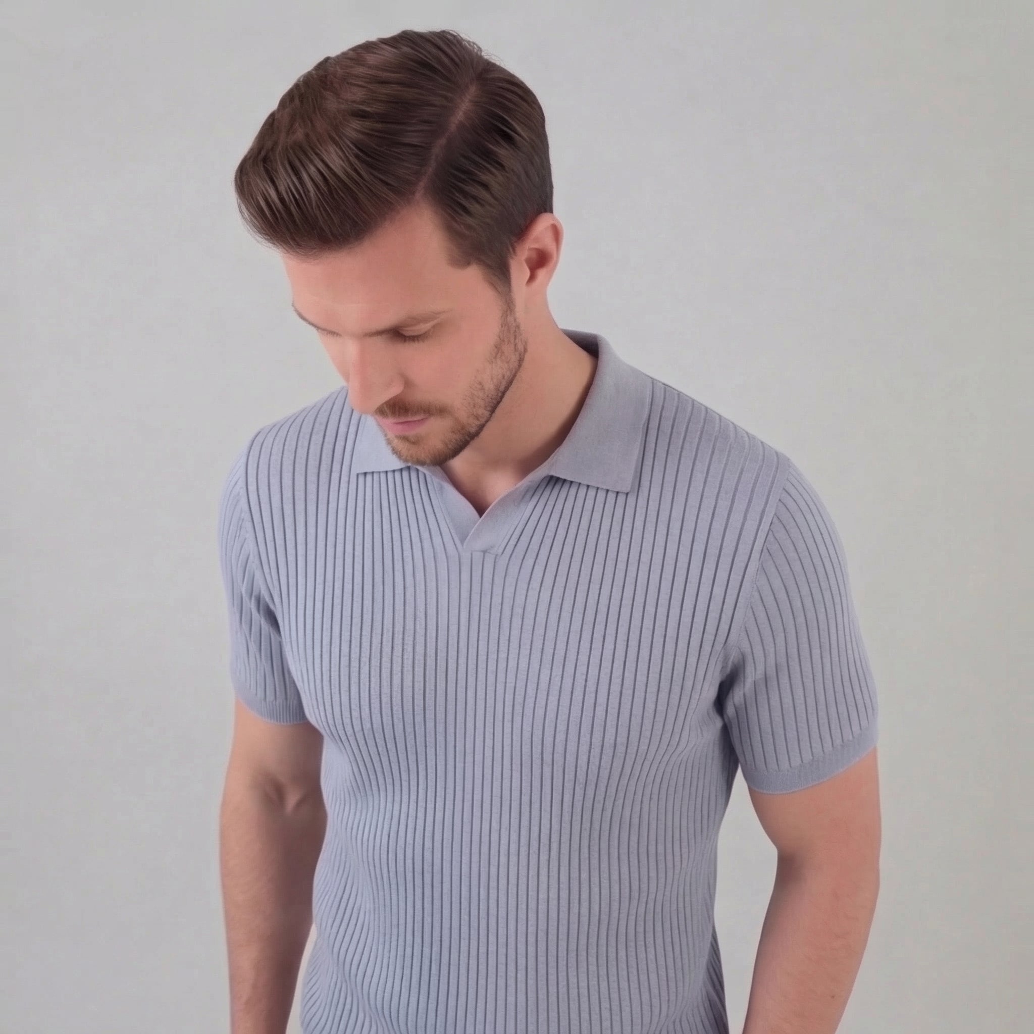 Pánské polotriko | přiléhavý bavlněný top