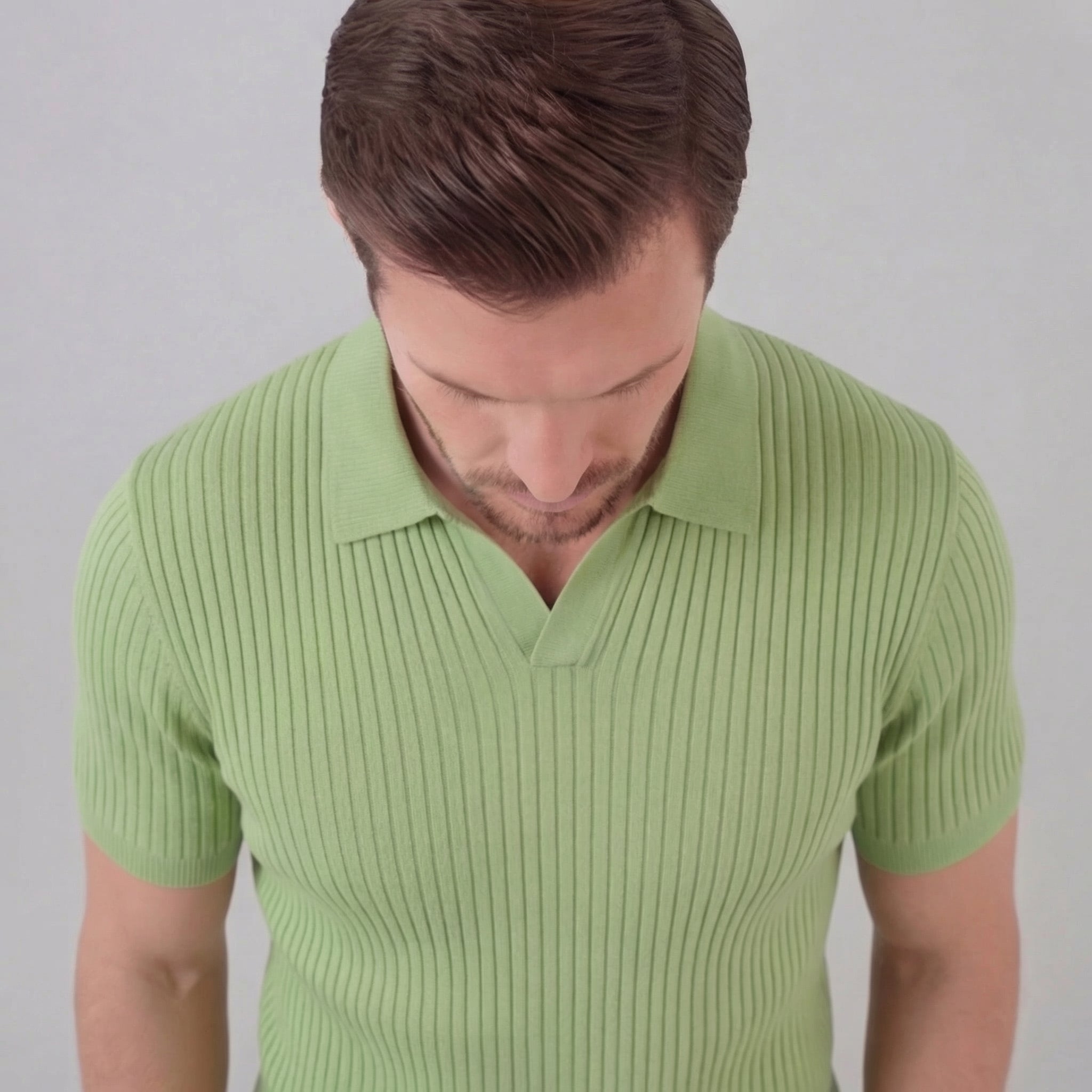 Pánské polotriko | přiléhavý bavlněný top