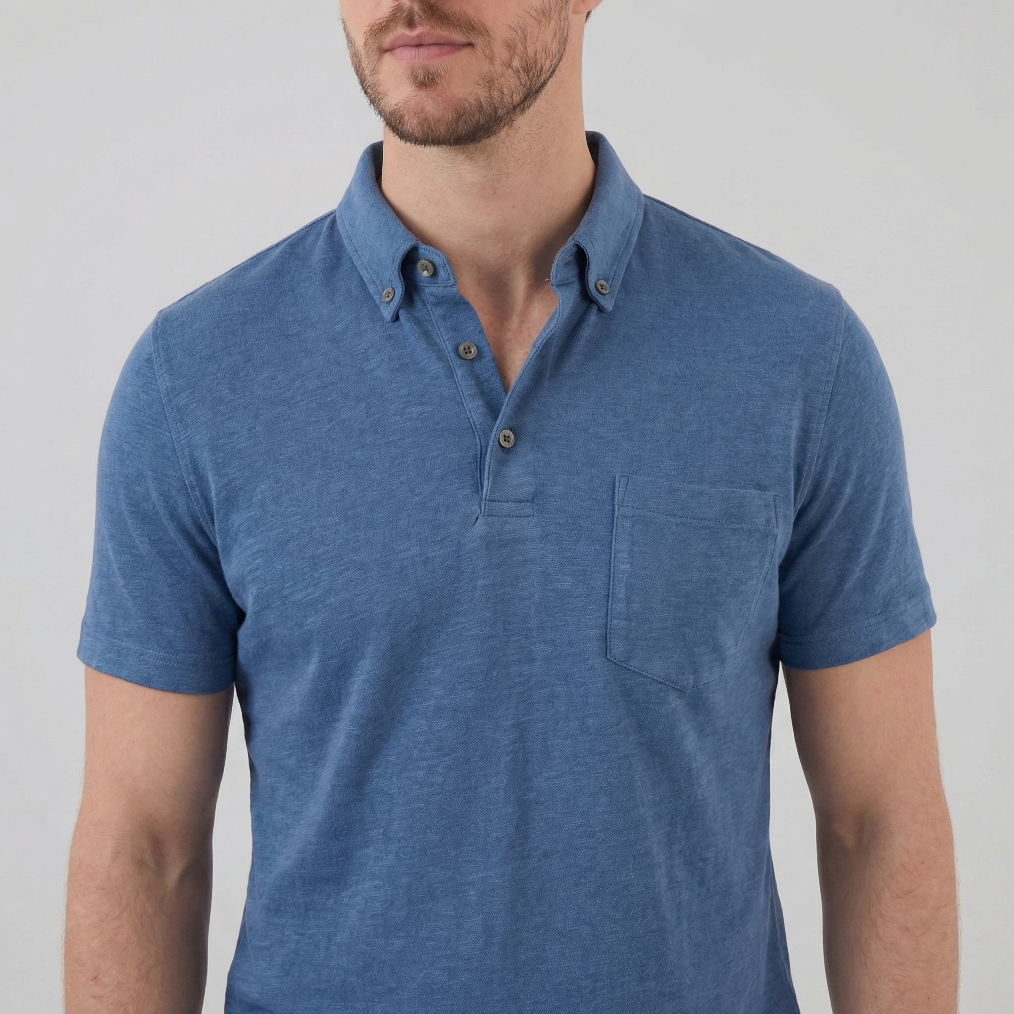 Herre polo sommer | let striktop