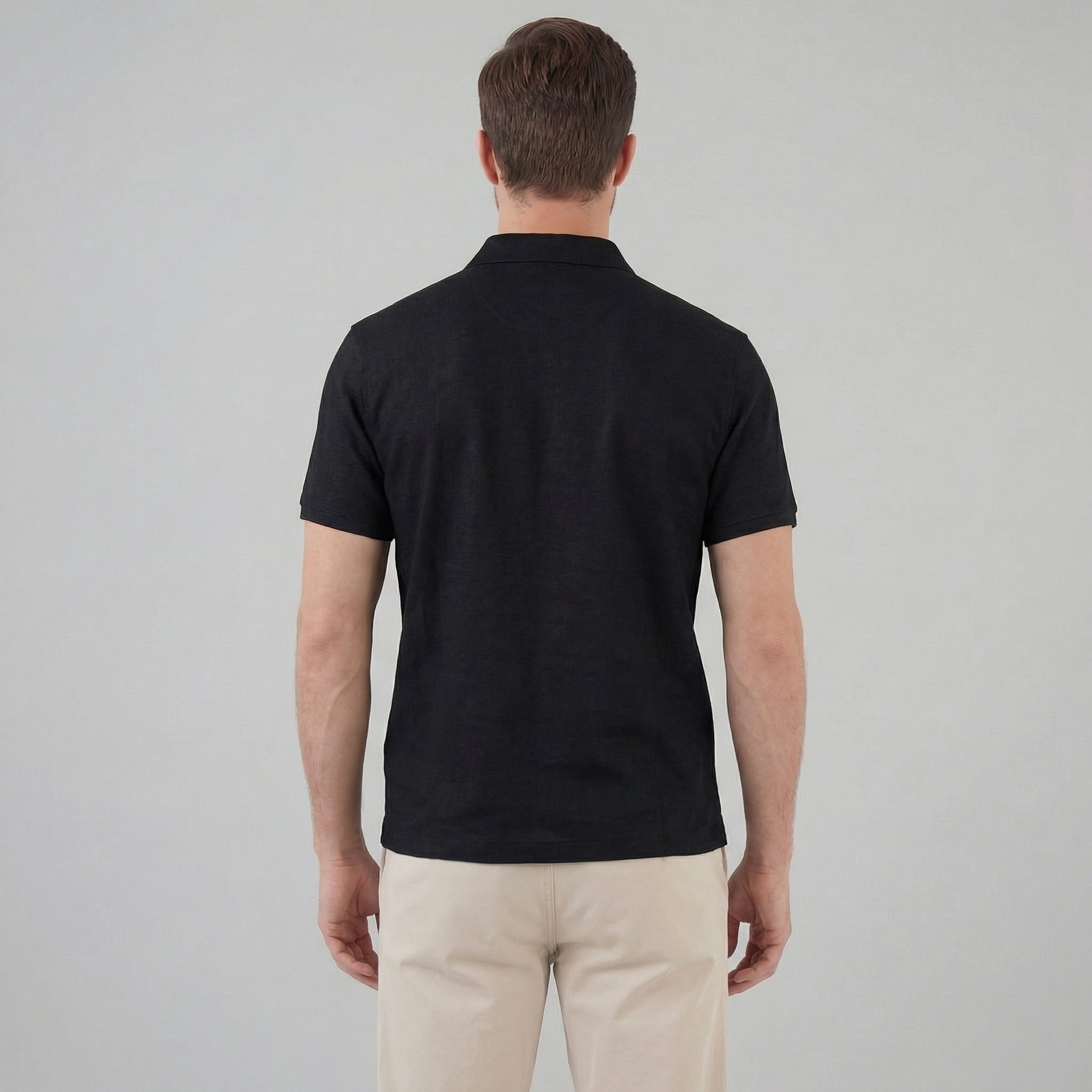 Herre polo sommer | let striktop