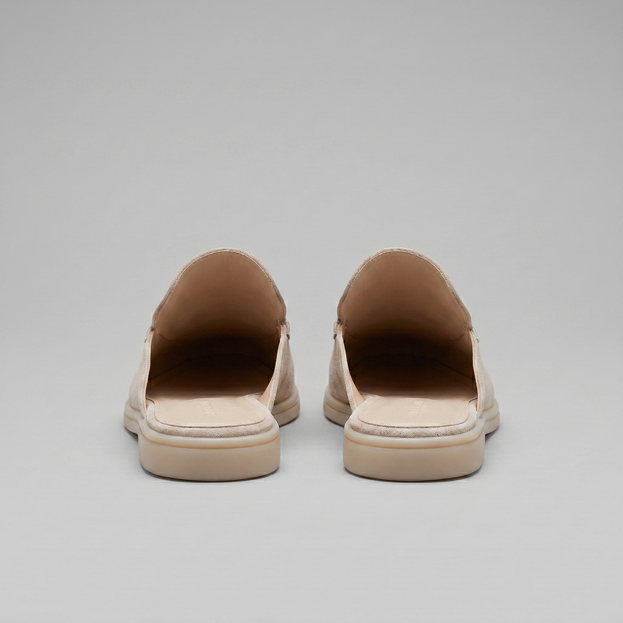 Men's suede mules | summer backless shoes