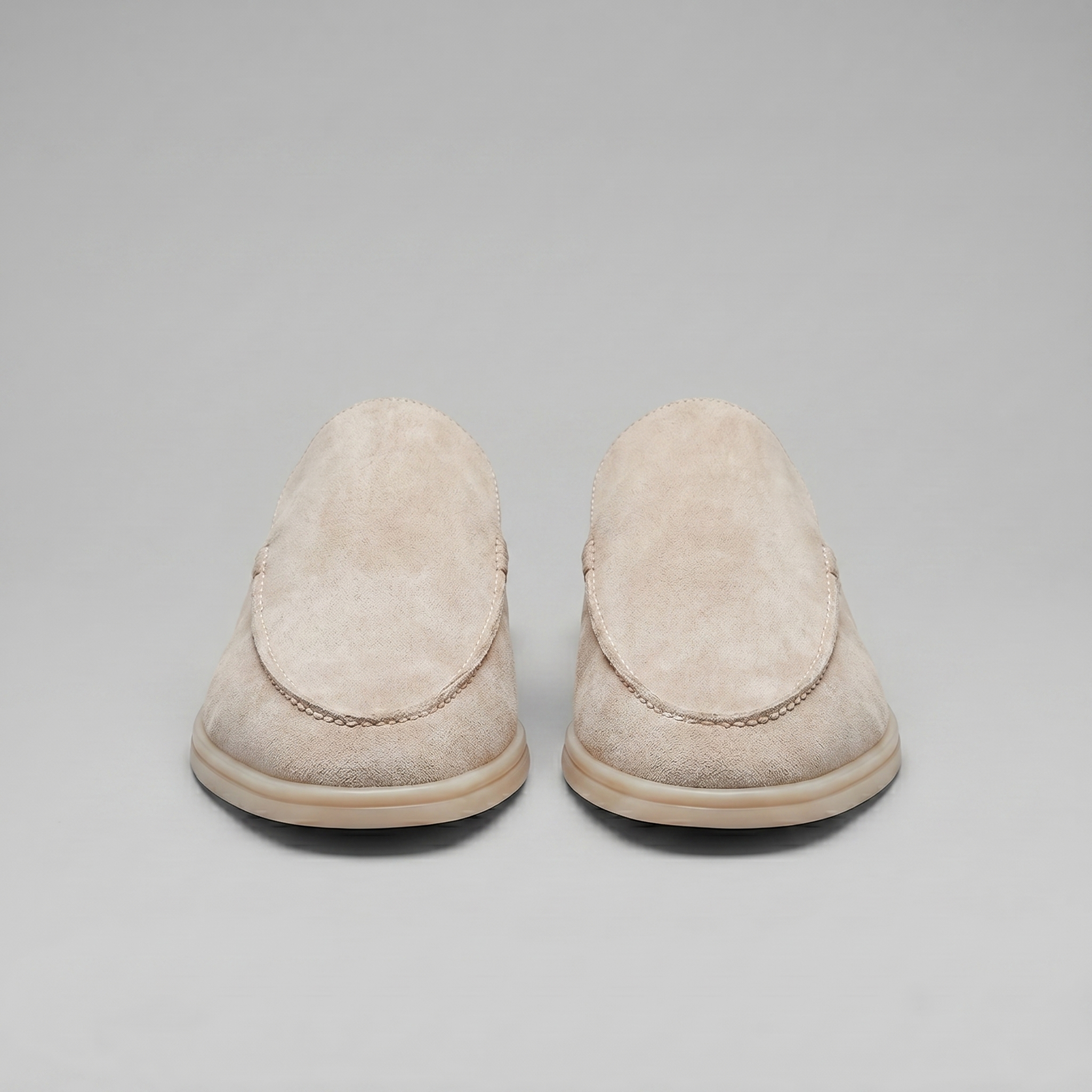 Men's suede mules | summer backless shoes