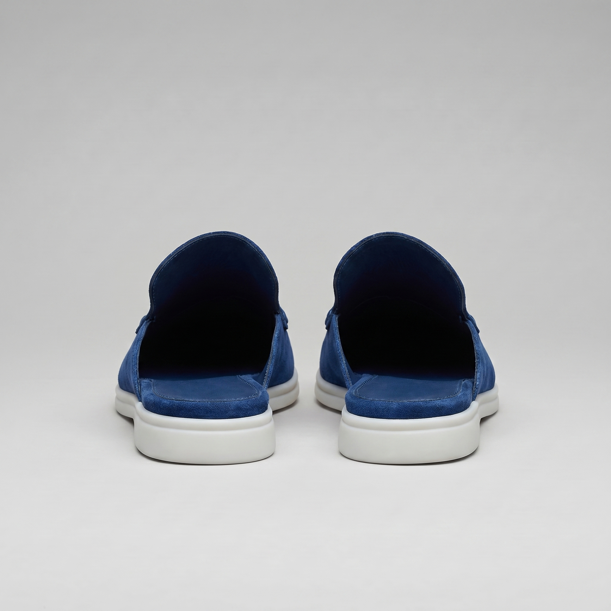 Men's suede mules | summer backless shoes