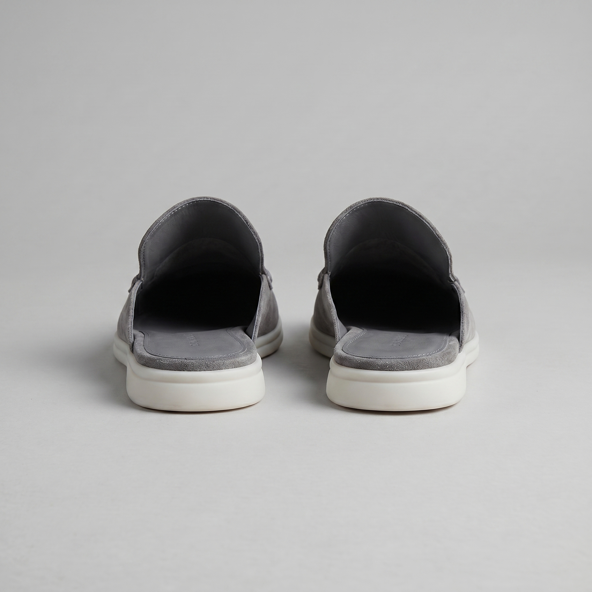 Men's suede mules | summer backless shoes
