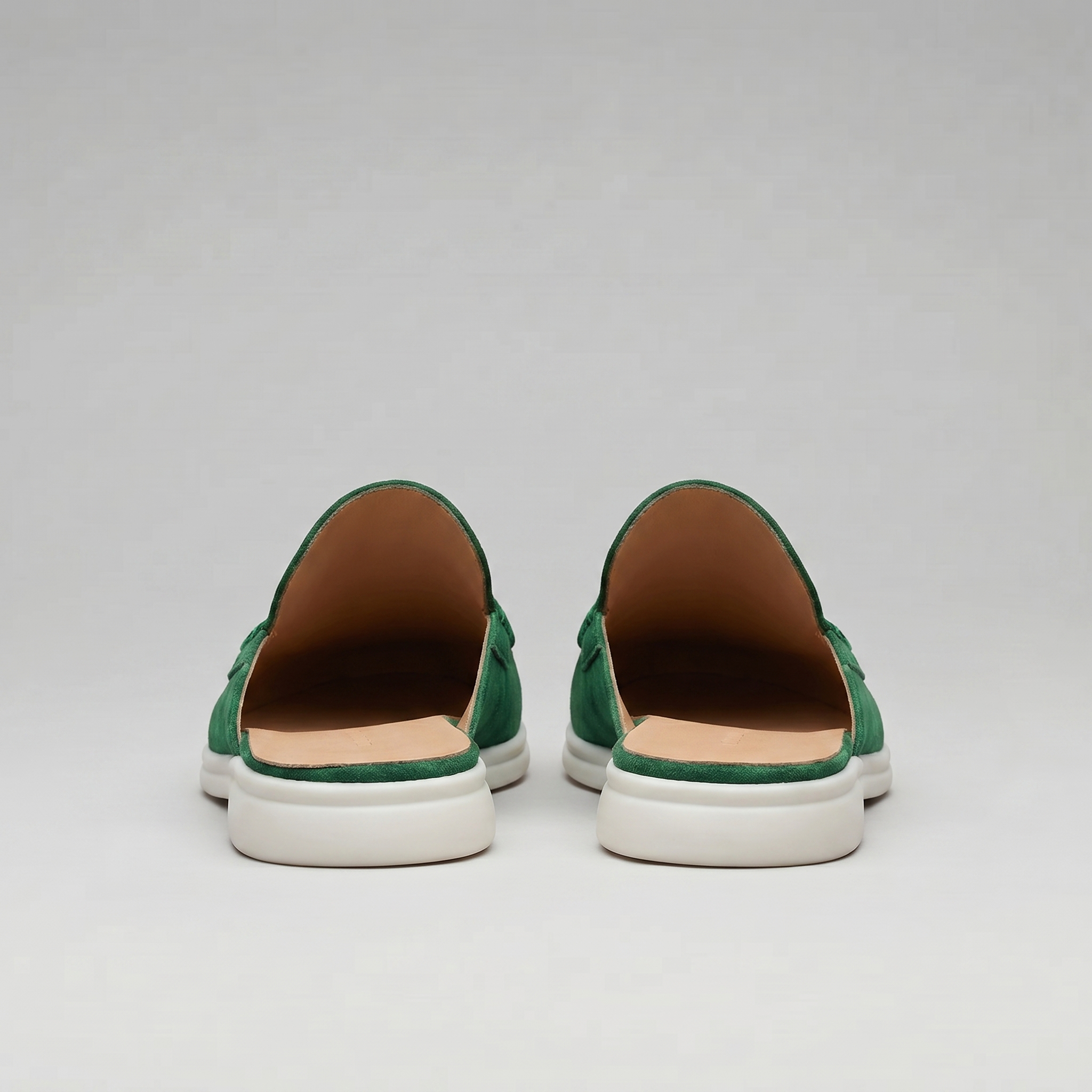 Men's suede mules | summer backless shoes