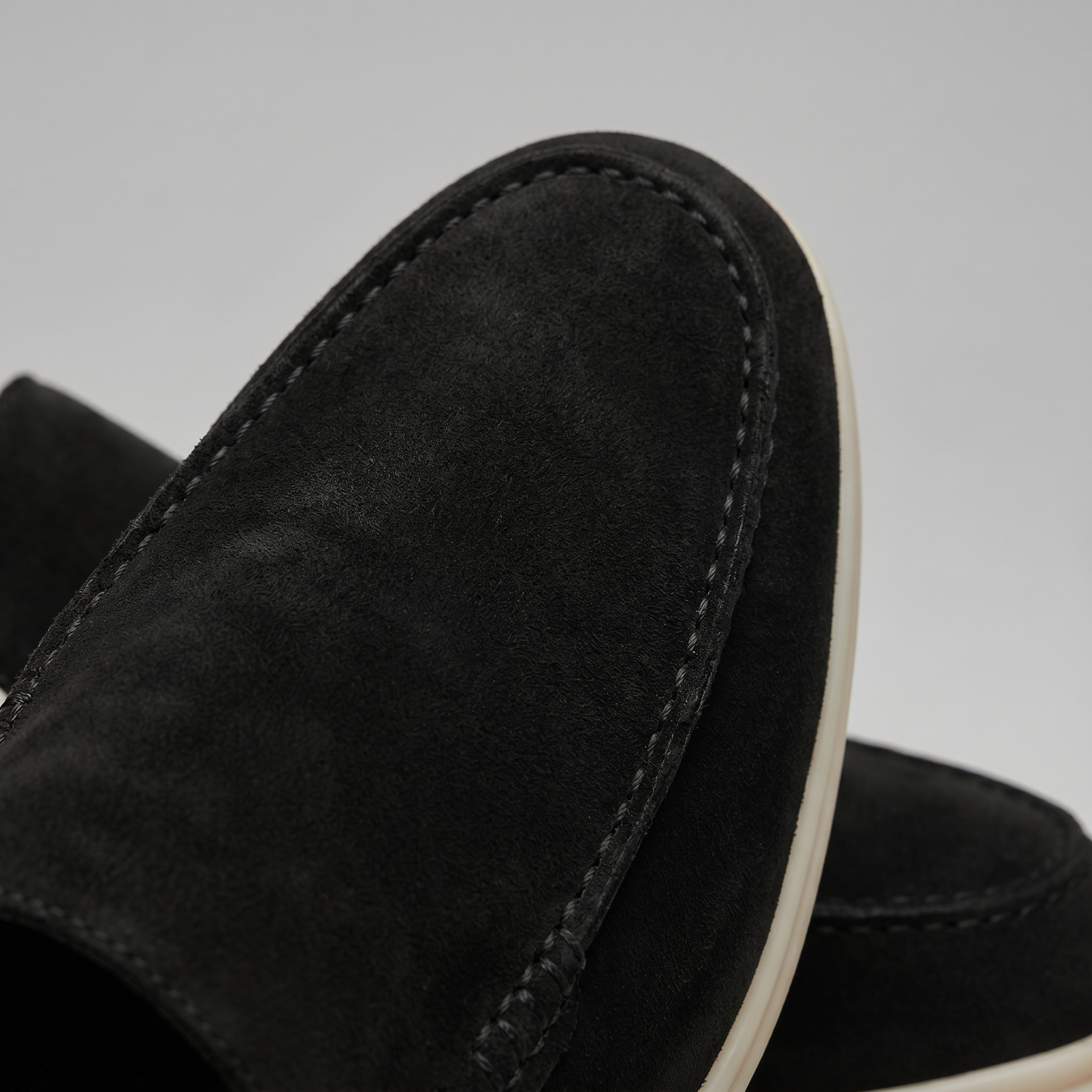Men's suede mules | summer backless shoes