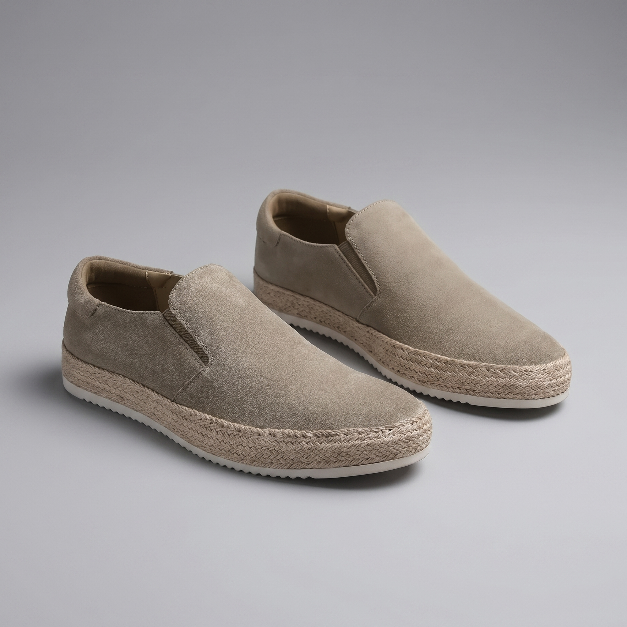 Men's suede moccasins | summer slip-on shoes