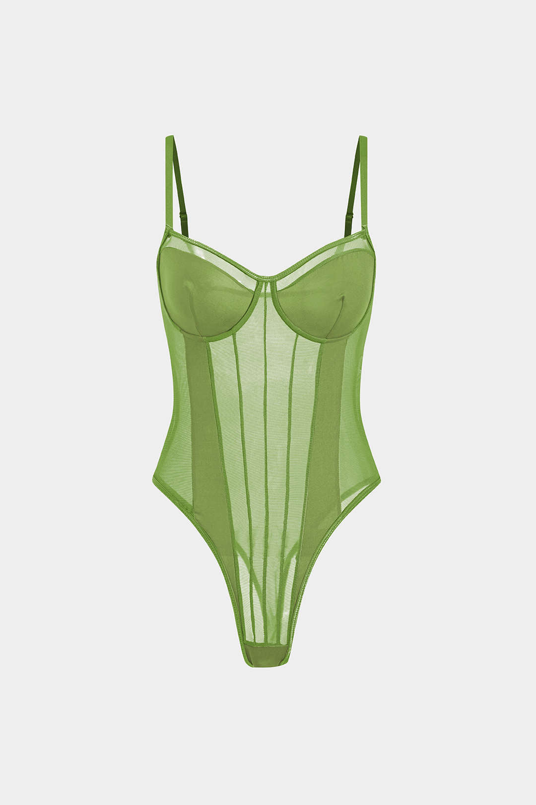 Body pour Femmes avec Empiècements en Résille et Détails en Patchwork