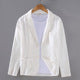 Men's linen jacket | casual unstructured blazer for summer