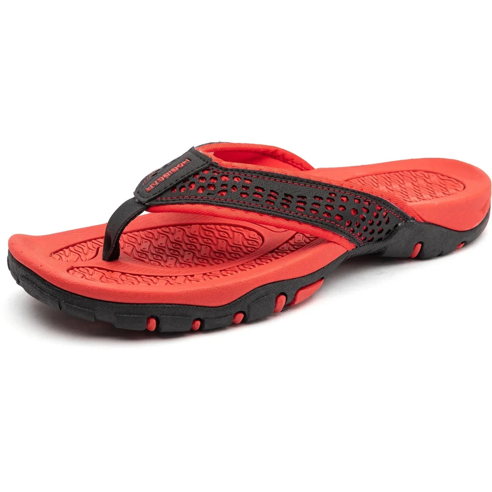 Tongs de Sport en Nubuck Synthétique avec Soutien de la Voûte Plantaire pour Homme
