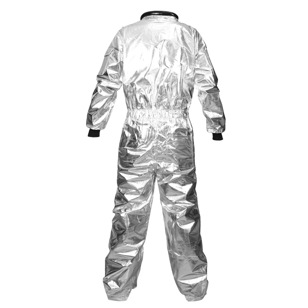 Macacão de astronauta para cosplay de Halloween, fantasia para casal adulto