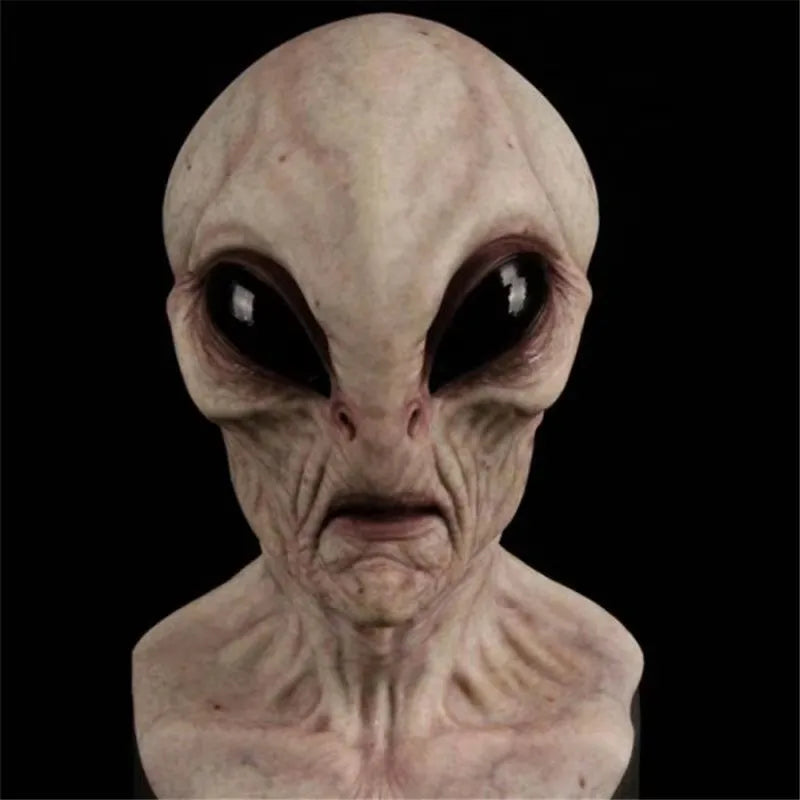 Mixte Masque Extraterrestre Réaliste Halloween Cosplay Fête Adulte Effrayant