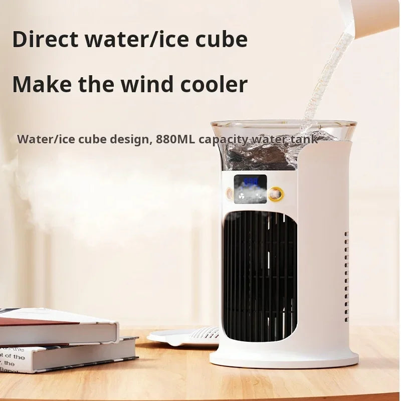 Mini přenosný USB stolní ventilátor pro osobní chlazení