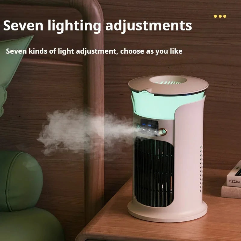 Mini přenosný USB stolní ventilátor pro osobní chlazení