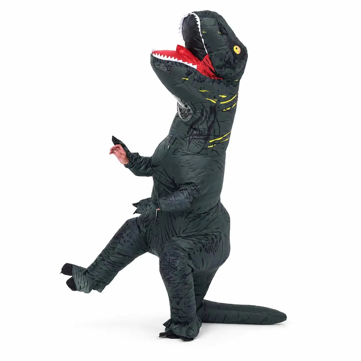 Unisex nafukovací dinosauří kostým na Halloween, cosplay, festival a párty pro dospělé