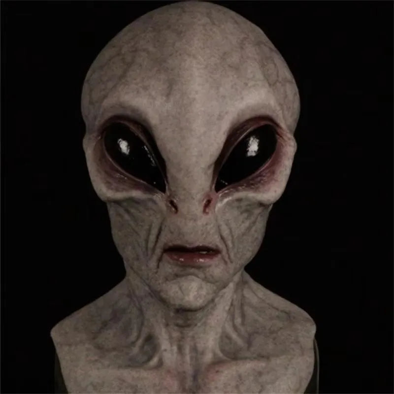 Mixte Masque Extraterrestre Réaliste Halloween Cosplay Fête Adulte Effrayant