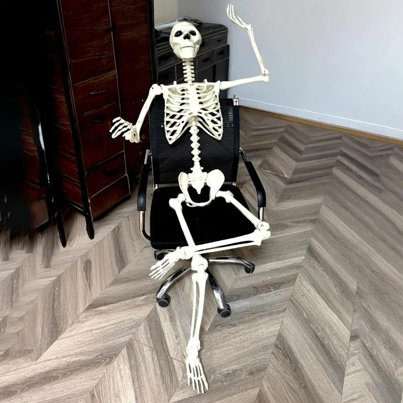 Life-Size Realistic Skeleton Halloween Haunted House Decoration