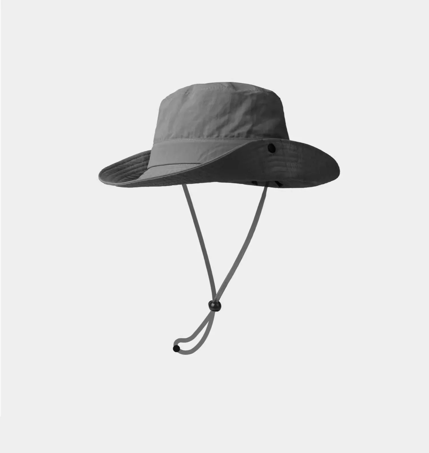 Chapéu bucket impermeável ajustável para sol com cordão externo