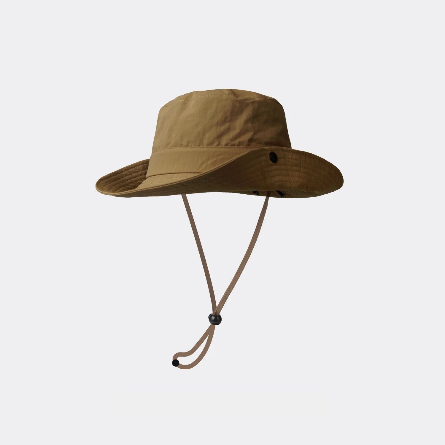 Chapéu bucket impermeável ajustável para sol com cordão externo