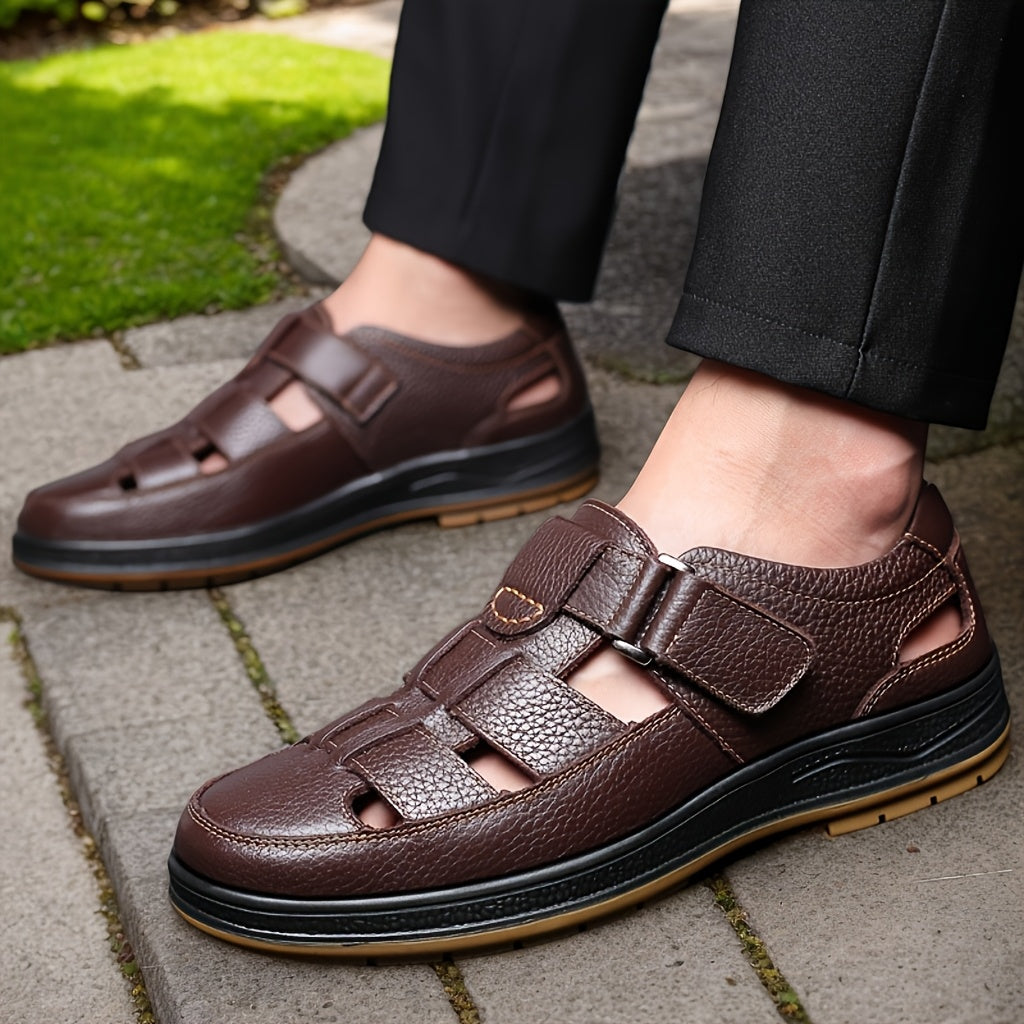 Mocasines de hombre en cuero de gamuza estilo casual