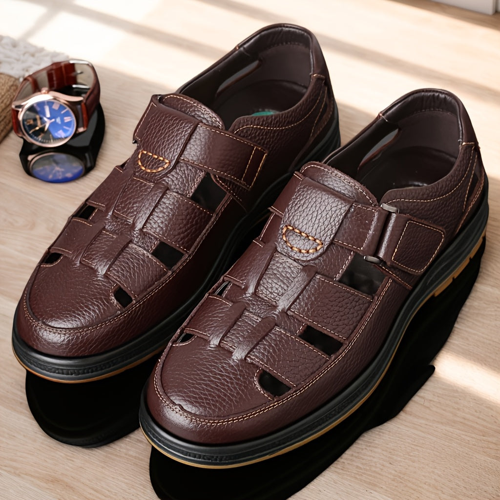 Mocasines de hombre en cuero de gamuza estilo casual
