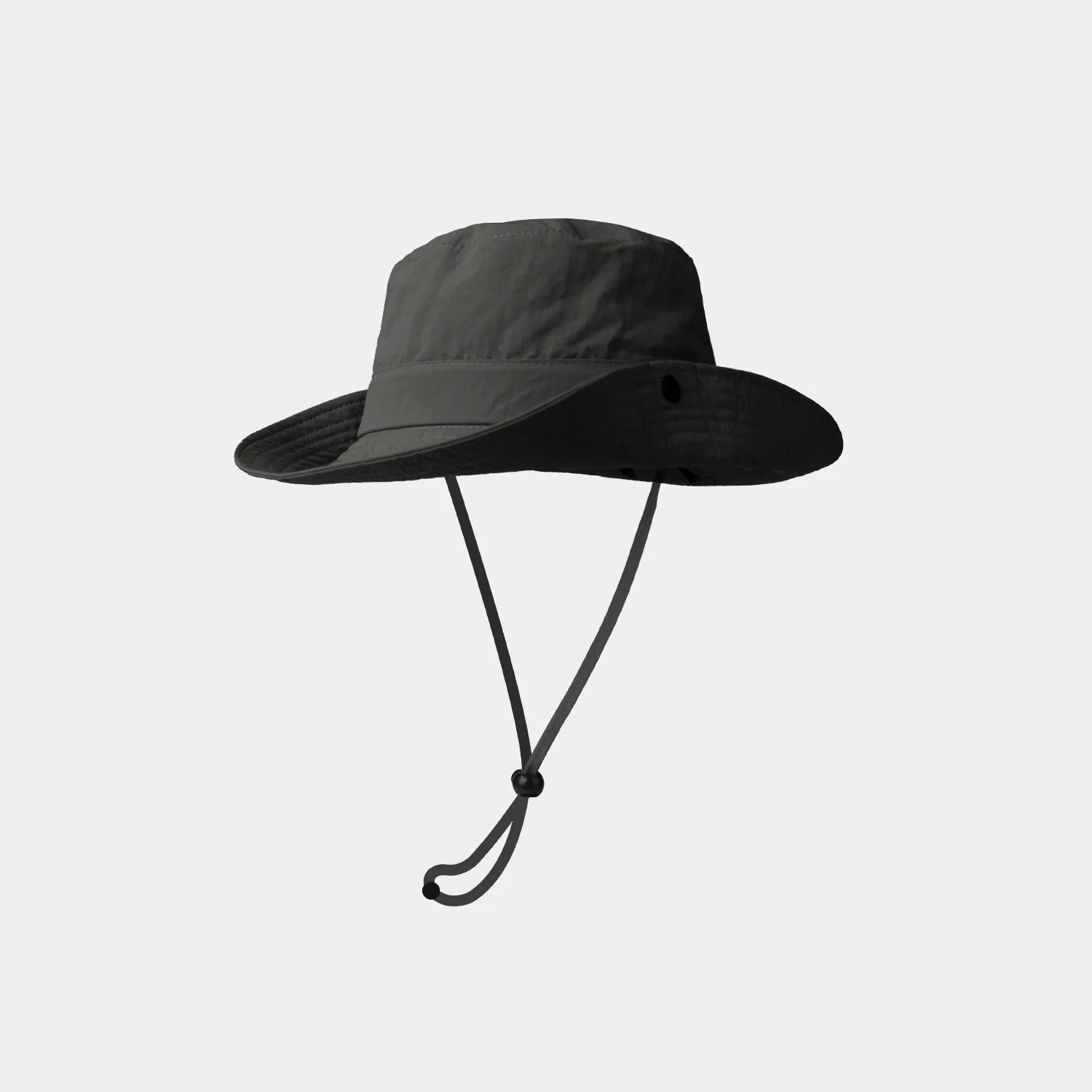 Chapéu bucket impermeável ajustável para sol com cordão externo