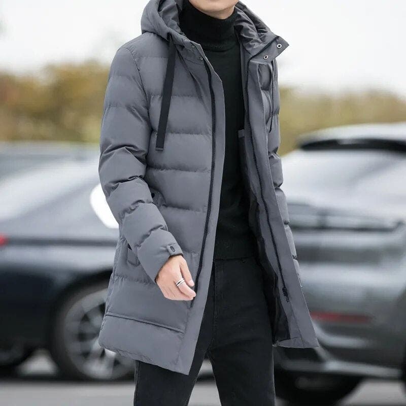 Men's Insulated Jacket, Everyday Outdoor, Windproof, Breathable Lining, Pockets