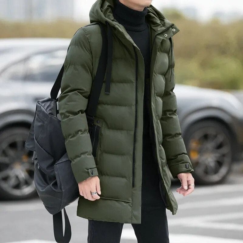Men's Insulated Jacket, Everyday Outdoor, Windproof, Breathable Lining, Pockets