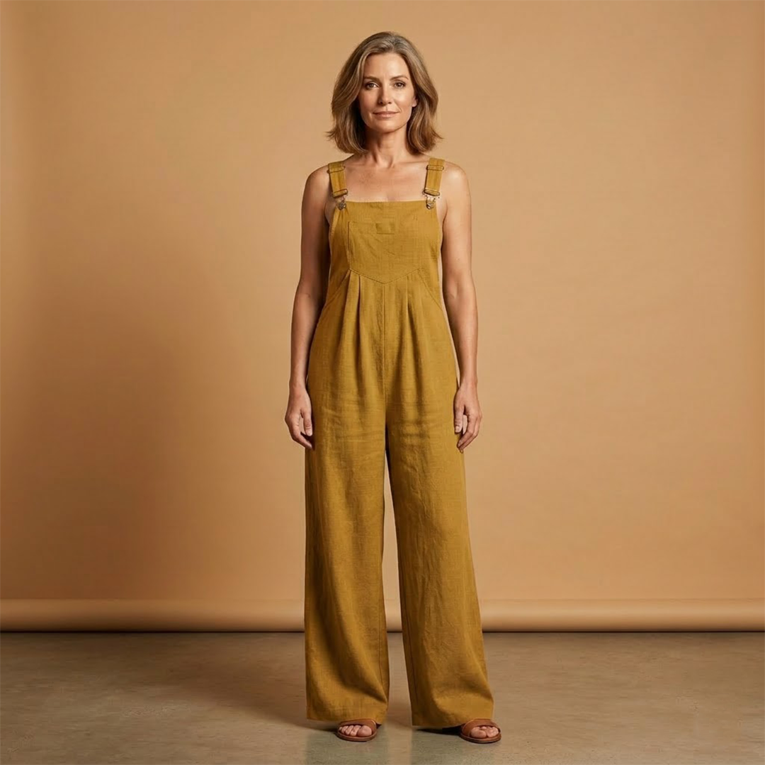 Salopetă pantalon pentru femei — îmbrăcăminte cu o singură piesă și picioare largi | nuntă