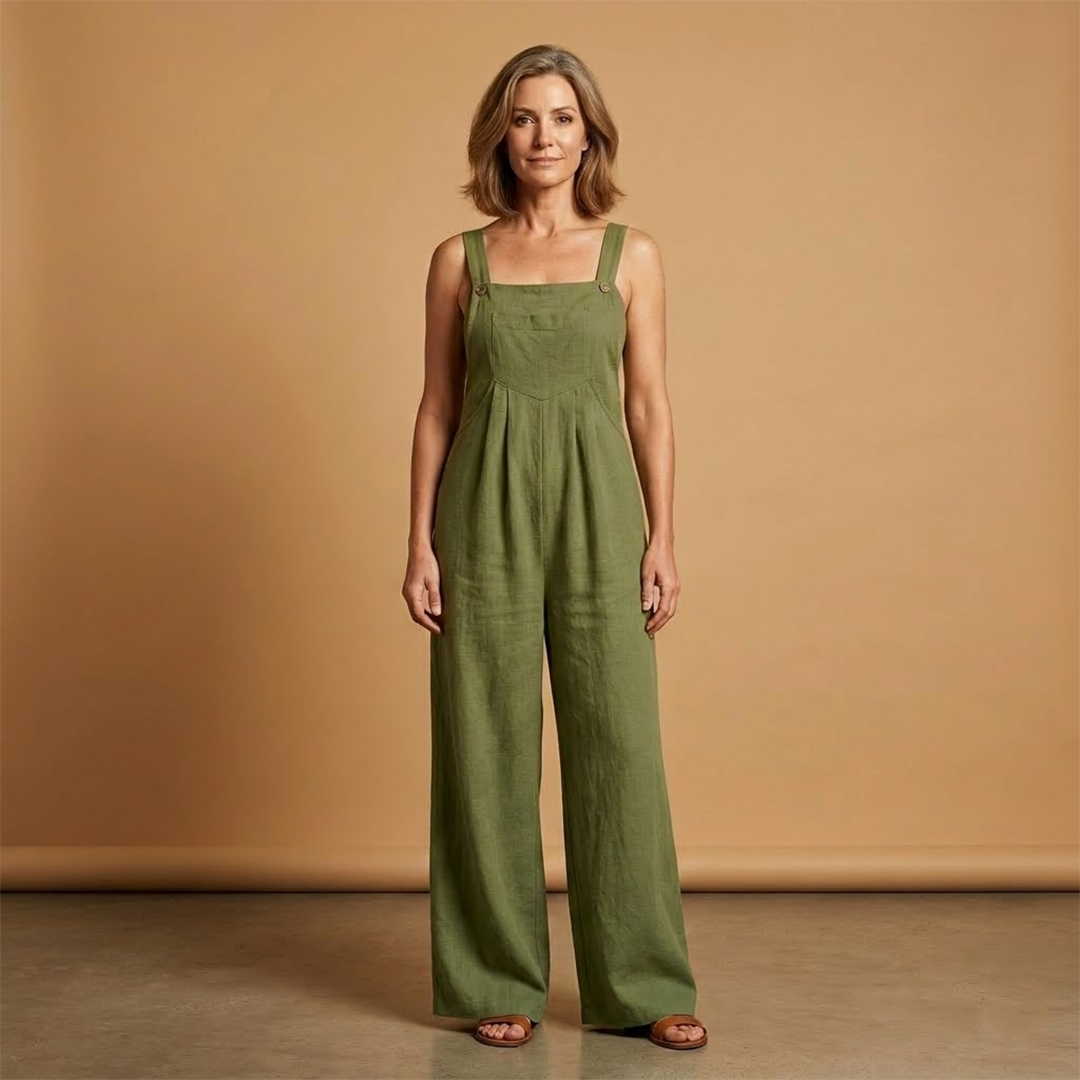 Salopetă pantalon pentru femei — îmbrăcăminte cu o singură piesă și picioare largi | nuntă