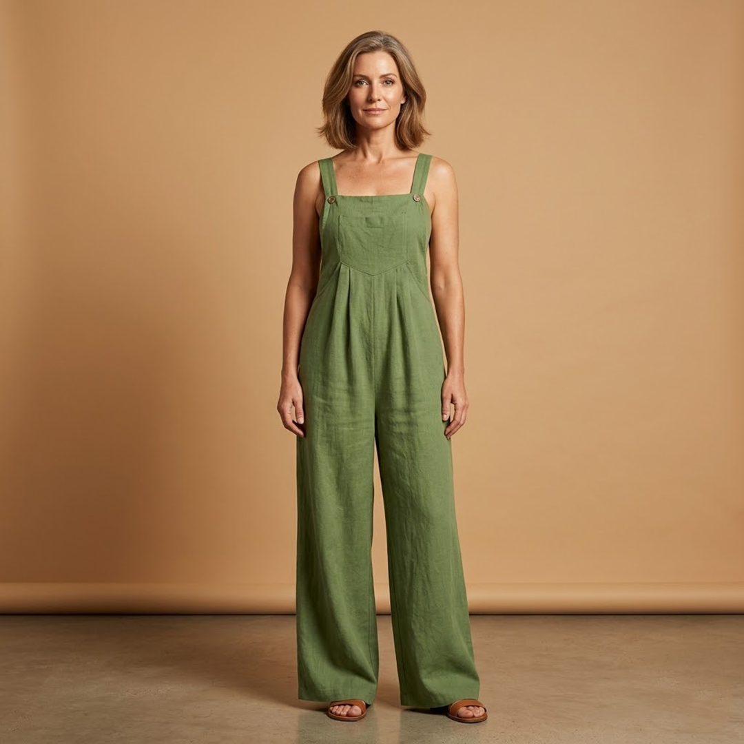 Salopetă pantalon pentru femei — îmbrăcăminte cu o singură piesă și picioare largi | nuntă