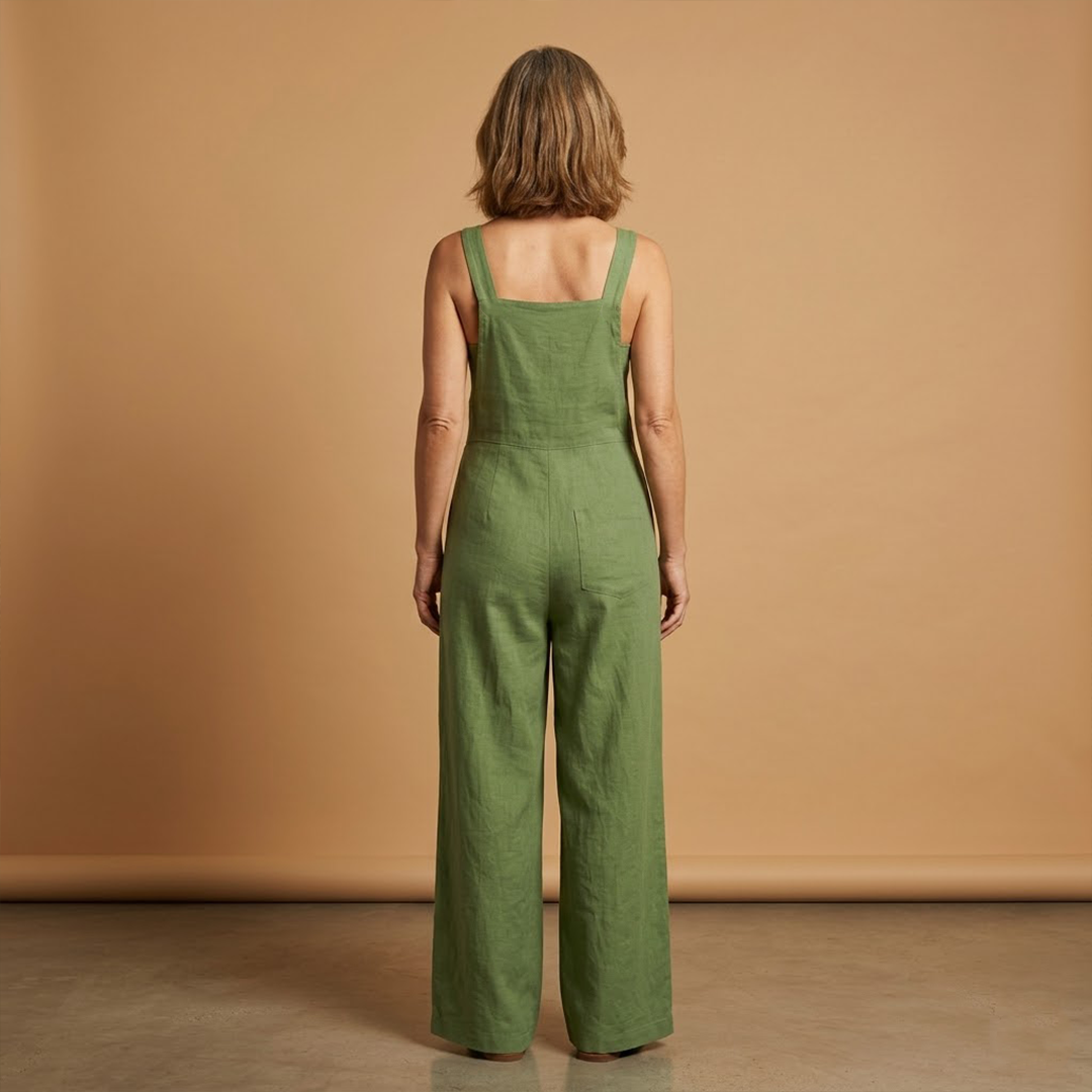 Salopetă pantalon pentru femei — îmbrăcăminte cu o singură piesă și picioare largi | nuntă