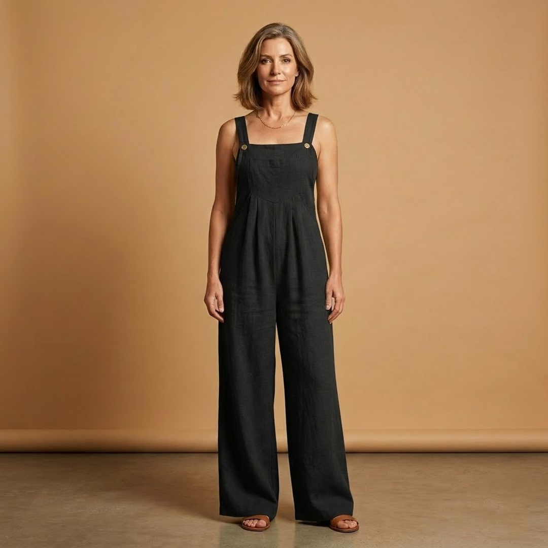 Salopetă pantalon pentru femei — îmbrăcăminte cu o singură piesă și picioare largi | nuntă