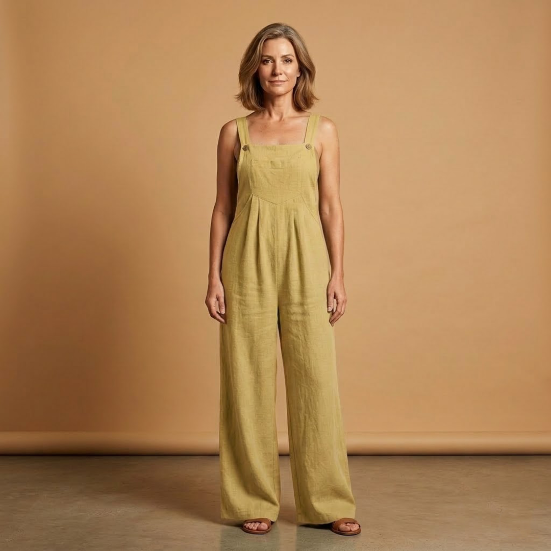 Salopetă pantalon pentru femei — îmbrăcăminte cu o singură piesă și picioare largi | nuntă