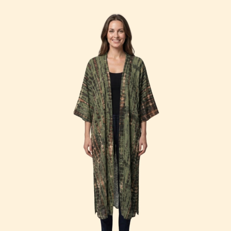 Rochie de plajă pentru femei, lungă, ușoară, cu model leopard, fără închidere
