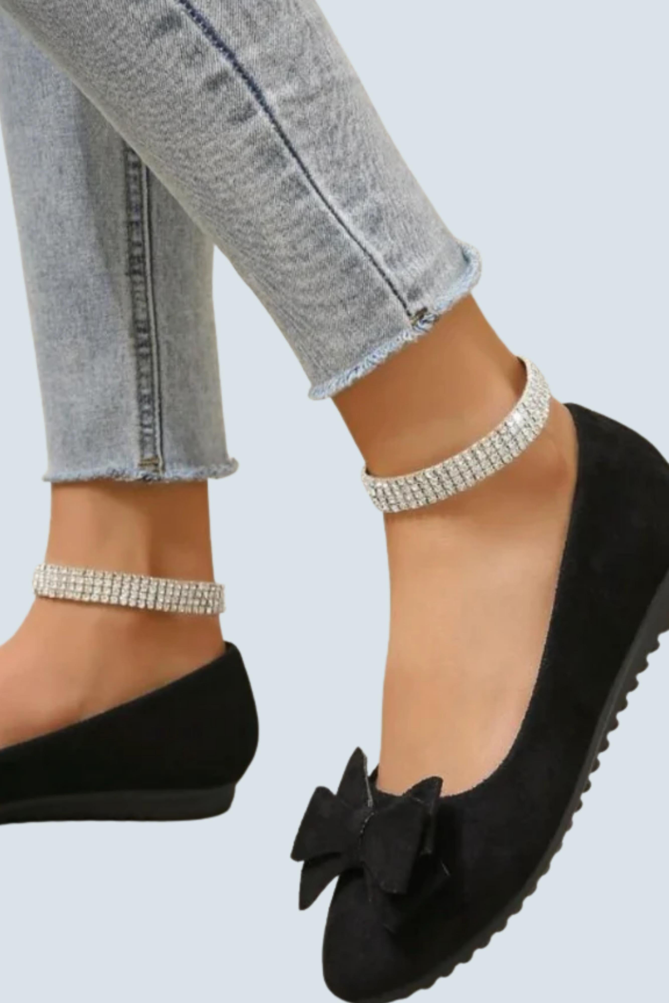 Ballerina Shoes for Women with Bow, Padded Sole, and Soft Exterior