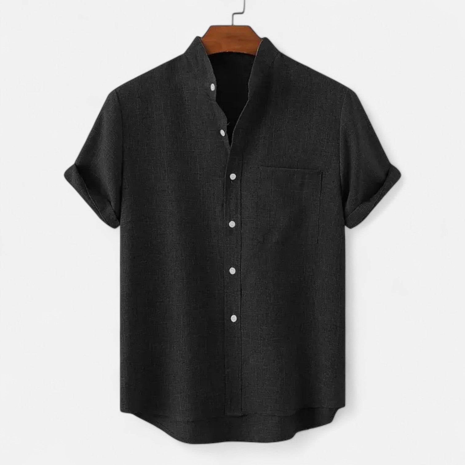 Velclairemode| Men's Natural Linen Tops – Lightweight Elegance, Timeless Summer Comfort