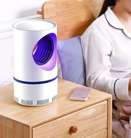 Trampa para insectos UV silenciosa con ventilador