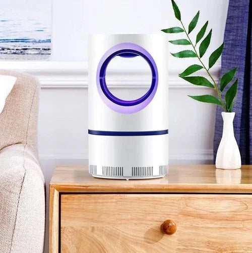 Trampa para insectos UV silenciosa con ventilador