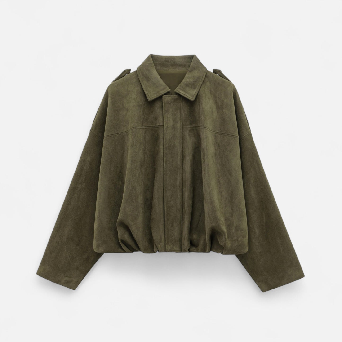 Velclairemode | Veste Femme Suédine Ample – Douceur Tactile & Allure Décontractée