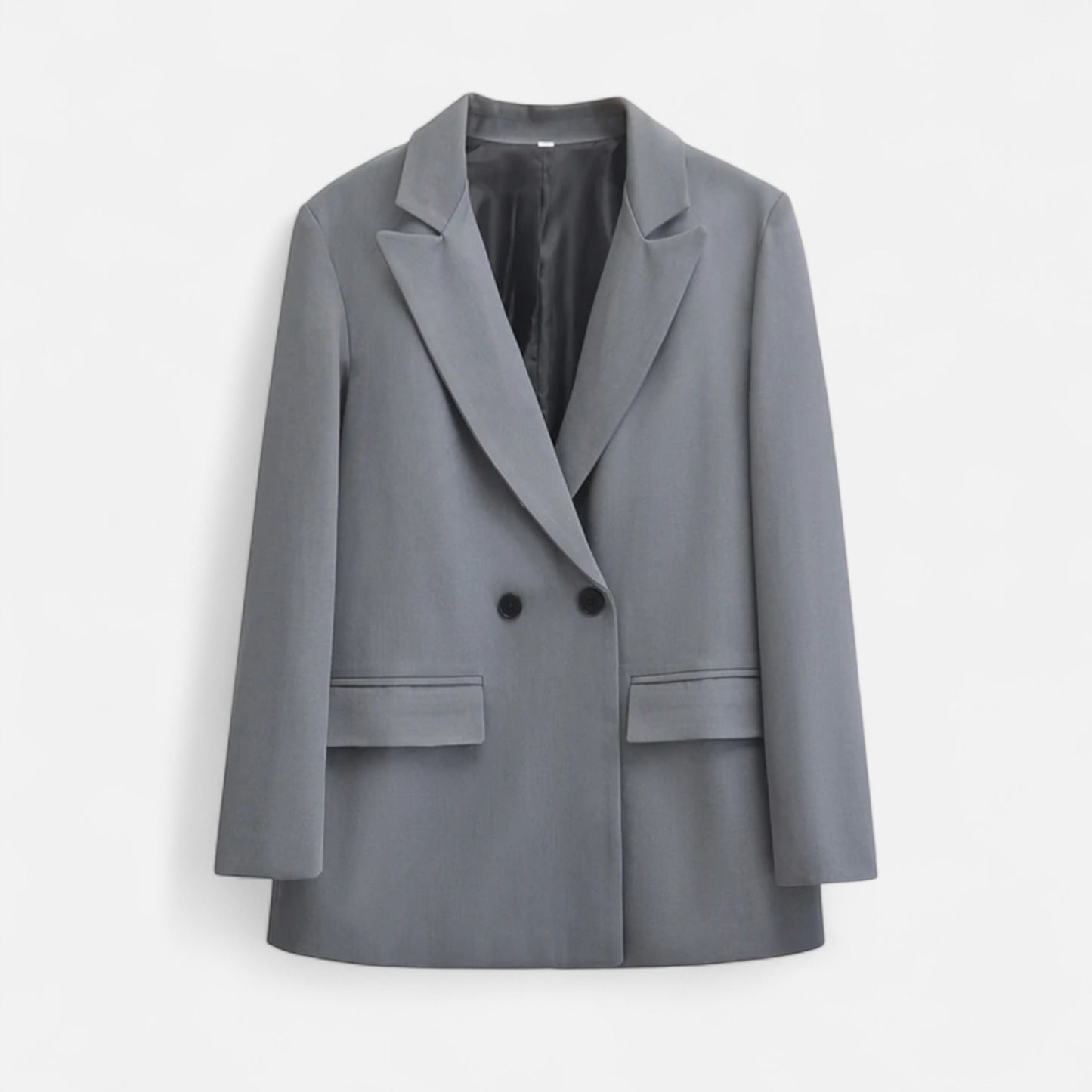 Velclairemode | Blazer Manteau Femme Double Boutonnage – Structure Élégante & Intemporelle