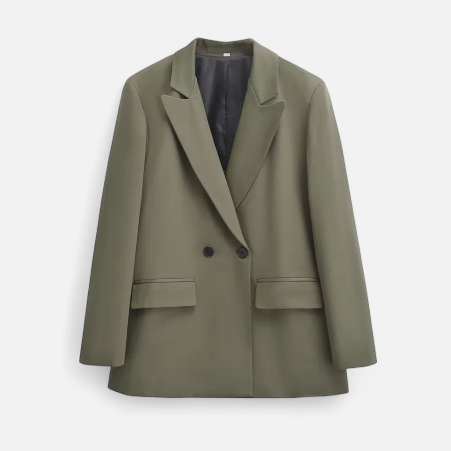 Velclairemode | Blazer Manteau Femme Double Boutonnage – Structure Élégante & Intemporelle