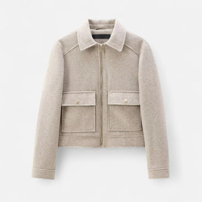 Velclairemode | Veste Femme Zippée Hiver – Élégance Thermique & Silhouette Contemporaine