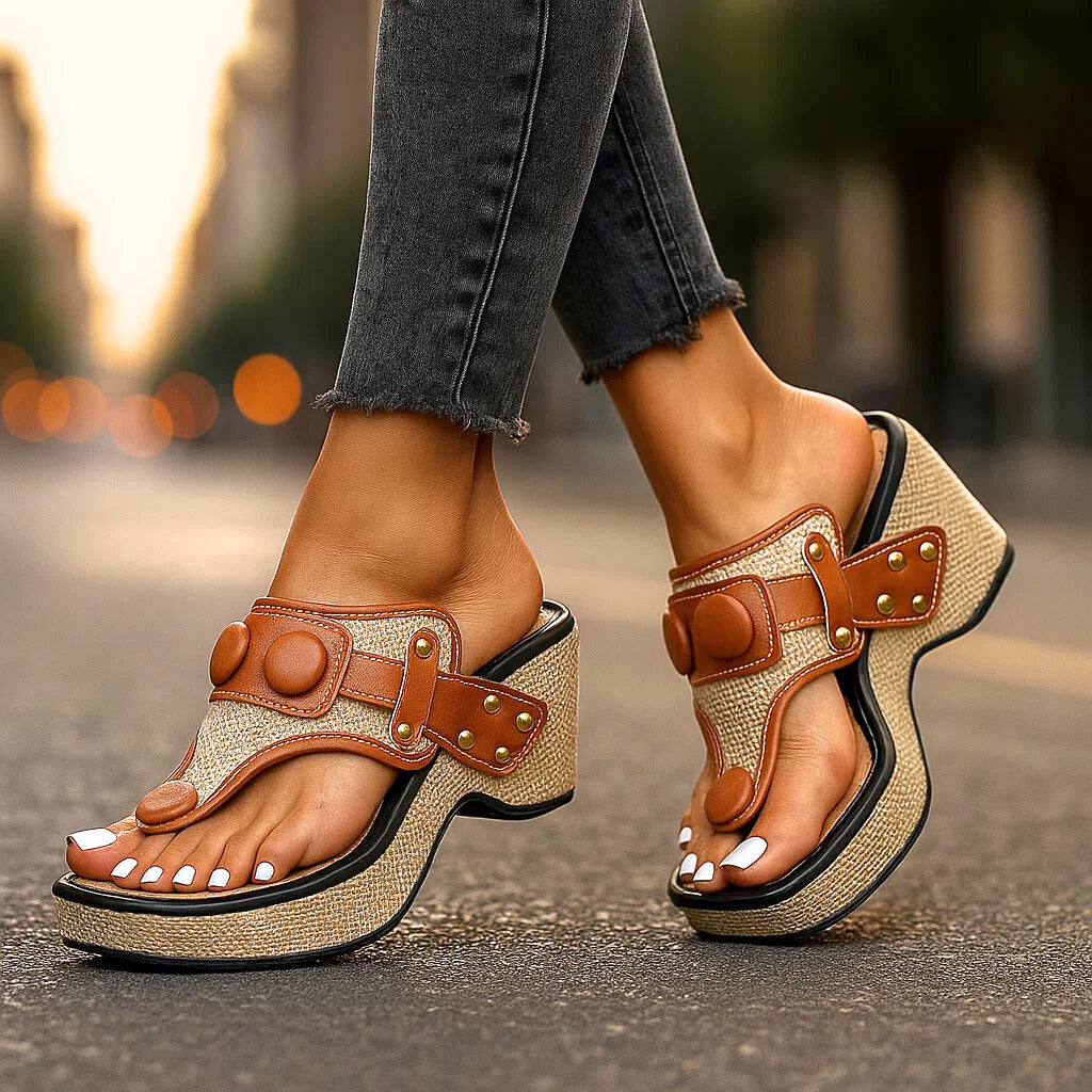 Platform Wedge Sandals