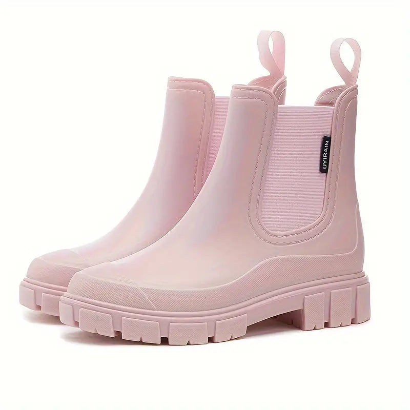 Femme Bottines Chelsea Quotidien Sans Lacets Design Classique Matière Déperlante