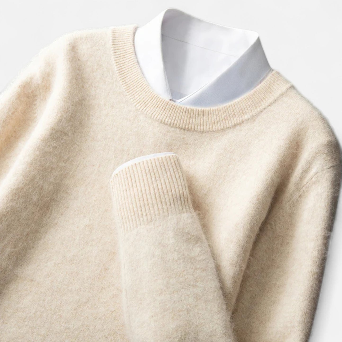 Velclairemode | Pull Col Rond Homme – Simplicité Moderne & Confort Premium